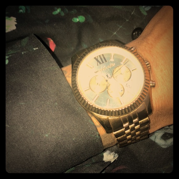 Gold Mk Watch